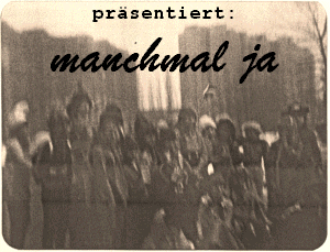 manchmal ja-Logo