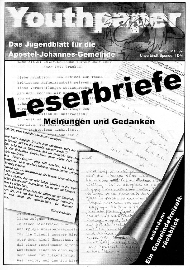 Titelcover Nr. 28 Titelcover Nr. 28